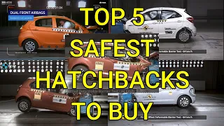 Top 5 Safest Hatchback Cars to Buy ( Ncap Rating )
