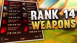 Destroying Players With My Rank 14 Weapons! WoW Classic