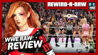 New Women's Champ: WWE Raw 4/22/24 Review | REWIND-A-RAW