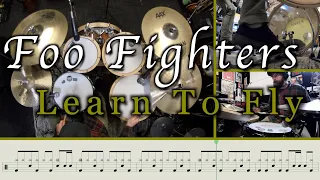 How To Play 'Learn To Fly' By Foo Fighters Note For Note [Drums & Notation]