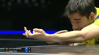 BEST POINTS HUGO CALDERANO(BRA) VS  Xiang Peng (CHN)