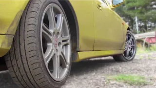 2WS Vs 4WS 4 wheel steering Honda Prelude. Slow speed manoeuvrability comparison JDM & UKDM