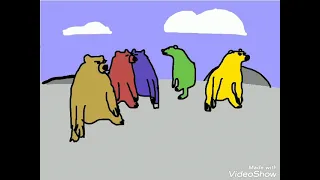 Bears Dancing to sweet Dreams (Animation)