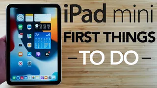 iPad Mini - First Things To Do
