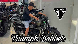 Triumph Bobber lướt keng nhập đội và cập nhật các xe có sẵn tại cửa hàng cho anh em giá cắt lỗ 🏍️😧