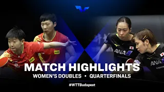 Sun Y./Wang M. vs Miu H./Kasumi I. | WD | WTT Star Contender European Summer Series 2022 (QF)