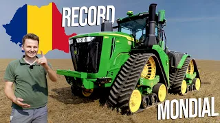Românii au bătut RECORDUL MONDIAL cu acest tractor!
