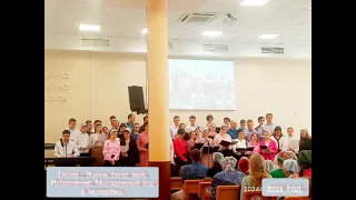 Песня - Жизнь летит моя. Молодёжный хор & молодёжь. 07.04.2024 год. ⛪