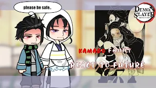 past Kamado family react to future Tanjiro and Nezuko [KNY]