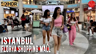 Istanbul Turkey Florya Shopping Mall Walking Tour 4K