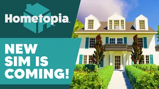 THIS NEW SIMULATION GAME IS SO FUN!! (CAREER MODE & MORE) - HOMETOPIA 🏠