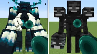 What's inside mobs and new bosses in Minecraft?