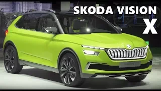 Skoda Vision X Concept Geneva Unveiling