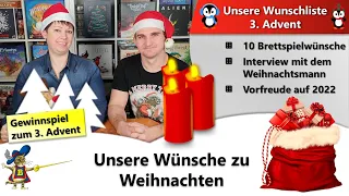 10 Top Brettspiele Wünsche zu Weihnachten passend zum 3. Advent! Geschenketipp