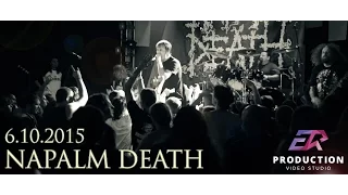 Napalm Death | Клуб "Звезда", 6.10.2015 | SKIFMUSIC | JBC