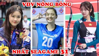 7 Nữ VĐV XINH ĐẸP Nhất SeaGame 31 Đốn Tim Mọi Khán Giả