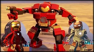 LEGO MARVEL AVENGERS - ALL Iron Man Armor In the Game!