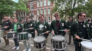 Ohio University Marching 110 Alumni Drumline Homecoming Parade 2023
