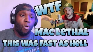 Mac Lethal | Amazing Tongue Twister Rap | Reaction