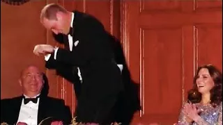 USUK News Prince William gallops at some point of Royal Variety Performance HD