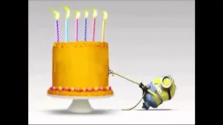 15#Happy Birthday with minions