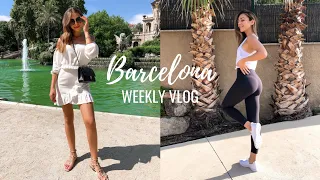 OUR WEEK IN BARCELONA | Workouts, Outfits & Favorite Spots | Vlog #47 | Annie Jaffrey