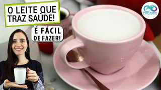 ESTE LEITE VEGETAL É ANTIOXIDANTE E ANTI-INFLAMATÓRIO! DESCUBRA O LEITE DE SEMENTE DE GIRASSOL