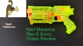 Nerf Maverick Rev-6 Review