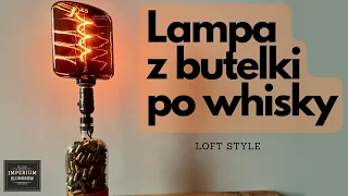DIY Lampa LOFT z butelki w 5 minut! / Making a bottle lamp in 5 MINUTES