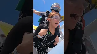 Jannat Mirza Jumps Off a Plane Skydive