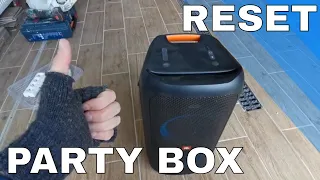 How To Reset JBL Party Box
