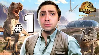 alanzoka jogando Jurassic World Evolution 2 - Parte #1