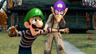 Luigi and Waluigi in Monster House (2006)