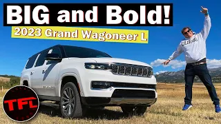 Here’s Why the 2023 Jeep Grand Wagoneer L Is the Ultimate Off-Road Luxury 8-Seater!