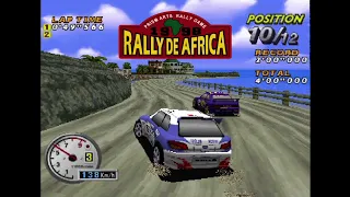 Rally de Africa PS1 Gameplay - Peugeot 306