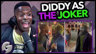 DIDDY Dresses As The Joker For Halloween | Gets Into REAL Beef