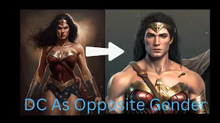 DC Superheroes As Opposite Gender