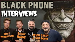 THE BLACK PHONE Interviews - Director, Star & SFX Artists