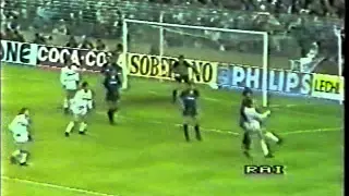 Real Madrid-Inter 5 a 1dts - Semifinale Coppa Uefa 1985/'86 (telecronaca secondo tempo)