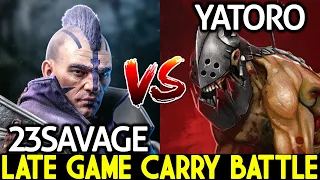 YATORO [Lifestealer] VS 23SAVAGE Late Game Carry Battle Dota 2