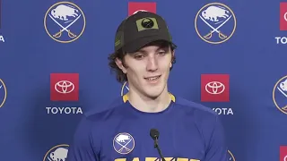 Peyton Krebs After Practice Interview (1/16/2022)