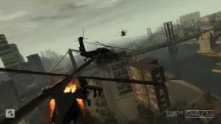 Insane helicopter fight in GTA IV