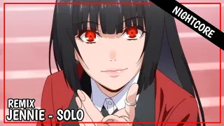 Nightcore - 'SOLO' (Remix) | JENNIE