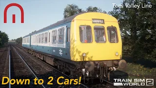 Train Sim World 2 - Down to TWO Cars - Tees Valley Line