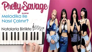 Blackpink - Pretty Savage Melodica Cover(Tutorial)