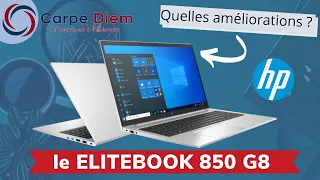 HP Elitebook 850 G8 : la nouvelle génération du portable de bureau de HP