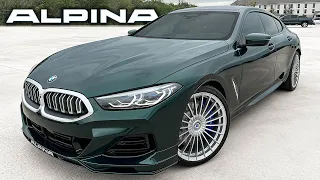 2023 BMW Alpina B8 Gran Coupe Walkaround Review + Exhaust Sound Revs