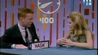 Password (1966) Elizabeth Montgomery gives a lot of clues for the word "hash."