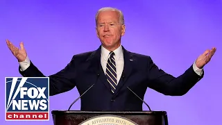 Biden jokes about unwanted touching in first speech since accusations