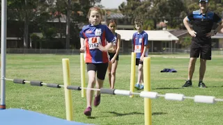 How to teach Scissors High Jump